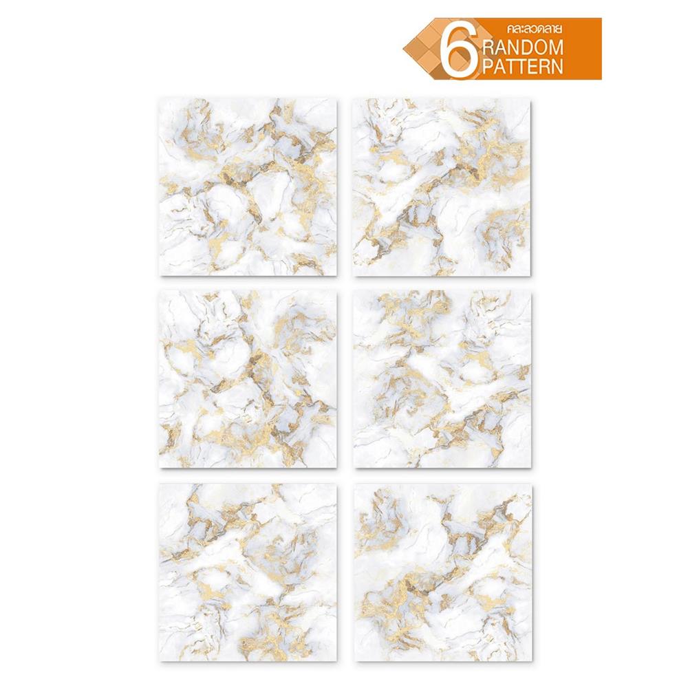 กระเบื้องพื้น 60x60 ซม. TARA ยูจิน ขาว A 1.44 ตร.ม.