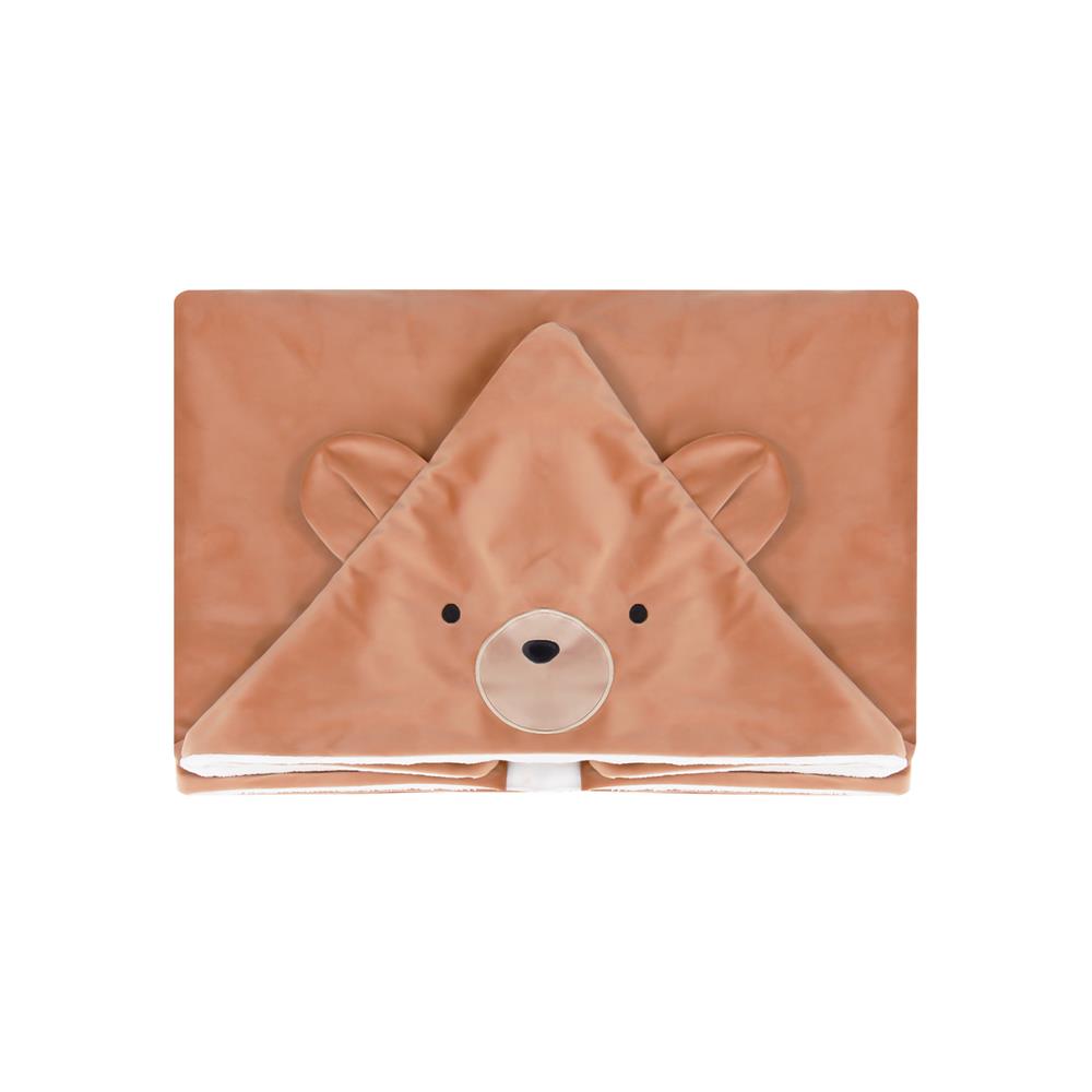 ผ้าขนหนู SNAZZ HOOD LITTLE-B 27x54 นิ้ว สี BROWN