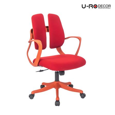 เก้าอี้สำนักงาน U-RODECOR VICTOR สีแดง_2