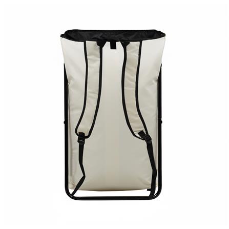 ถังผ้ากลมพร้อมขาตั้ง PLIM MOVA 40x67.5 ซม. สีเบจ_2