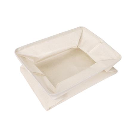 ถังผ้าเหลี่ยมเตี้ย PLIM SIMPLE SIZE L สีครีม_2