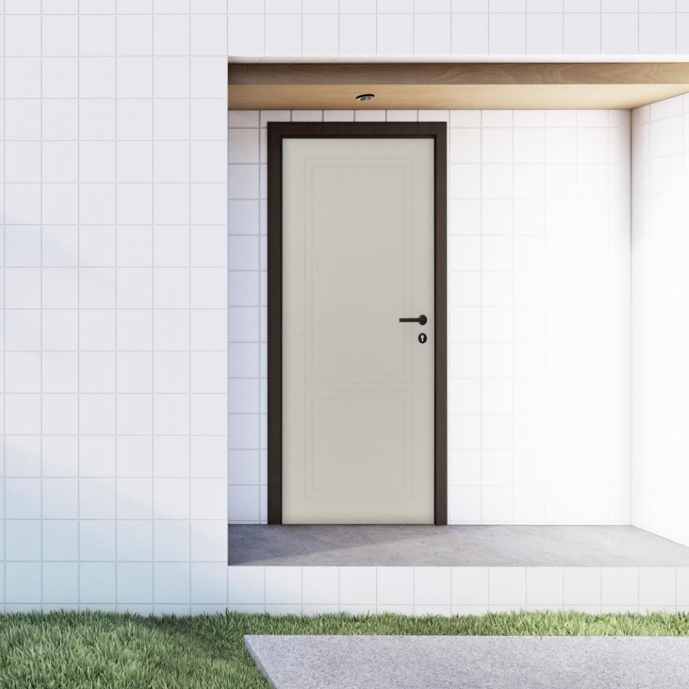 ประตูภายนอก UPVC MODERNWOOD MWN025 70x200 ซม. สีเบจ