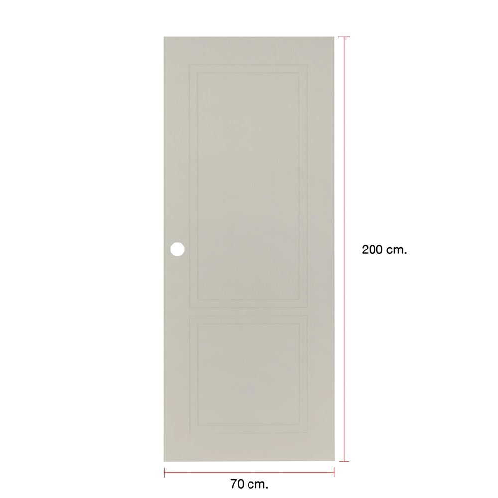 ประตูภายนอก UPVC MODERNWOOD MWN025 70x200 ซม. สีเบจ