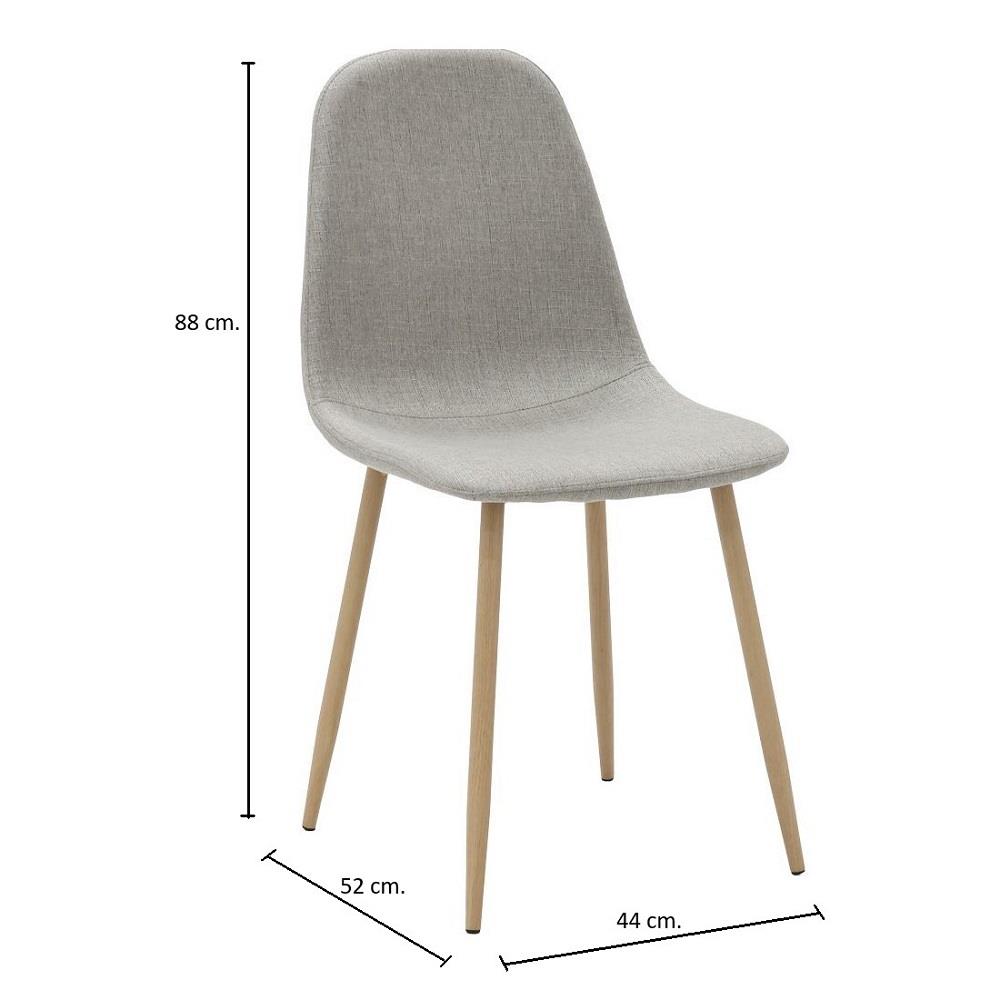 ชุดโต๊ะทานข้าว 4 ที่นั่ง SB FURNITURE JANORA-A80&LASTA 59062983 สีขาว