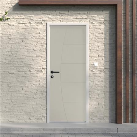 ประตูภายนอก UPVC MODERNWOOD MWN024 90x200 ซม. สีเบจ_3