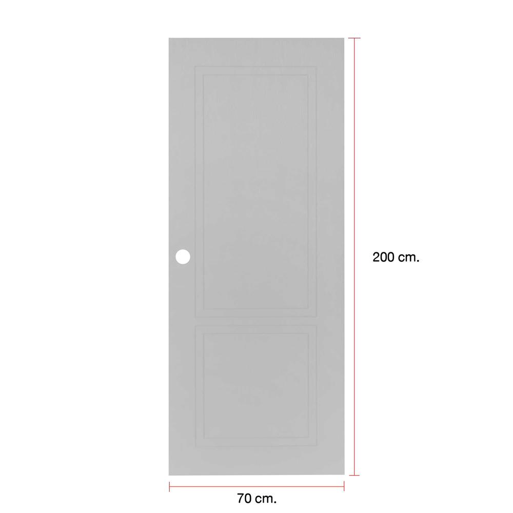ประตูภายนอก UPVC MODERNWOOD MWN025 70x200 ซม. สีเทา