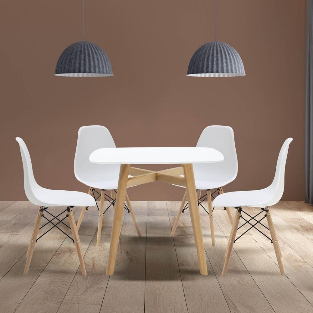 ชุดโต๊ะทานข้าว 2 ที่นั่ง SB FURNITURE JANORA&JOTO 59062981 สีขาว