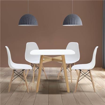 ชุดโต๊ะทานข้าว 2 ที่นั่ง SB FURNITURE JANORA&JOTO 59062981 สีขาว_3