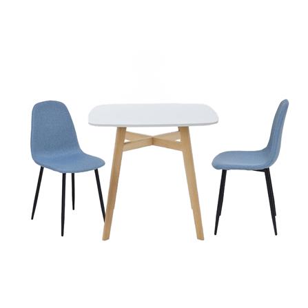 ชุดโต๊ะทานข้าว 2 ที่นั่ง SB FURNITURE JANORA&LALADA 59062976 สีขาว_0