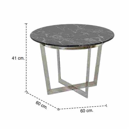 โต๊ะข้าง SB FURNITURE FIJI-D 19114356 60 ซม. สีดำ_3