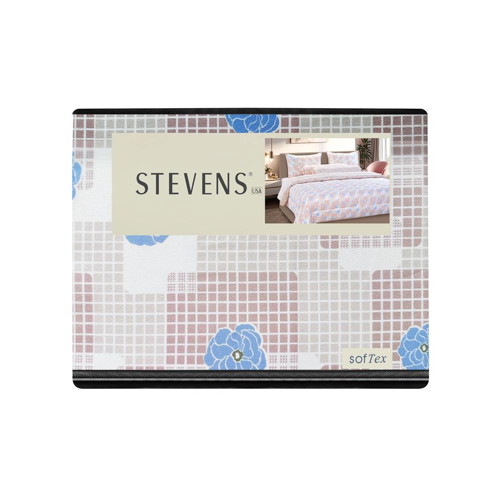 ชุดผ้าปูที่นอน 3.5 ฟุต (ชุด 4 ชิ้น) STEVENS SOFTEX AS11