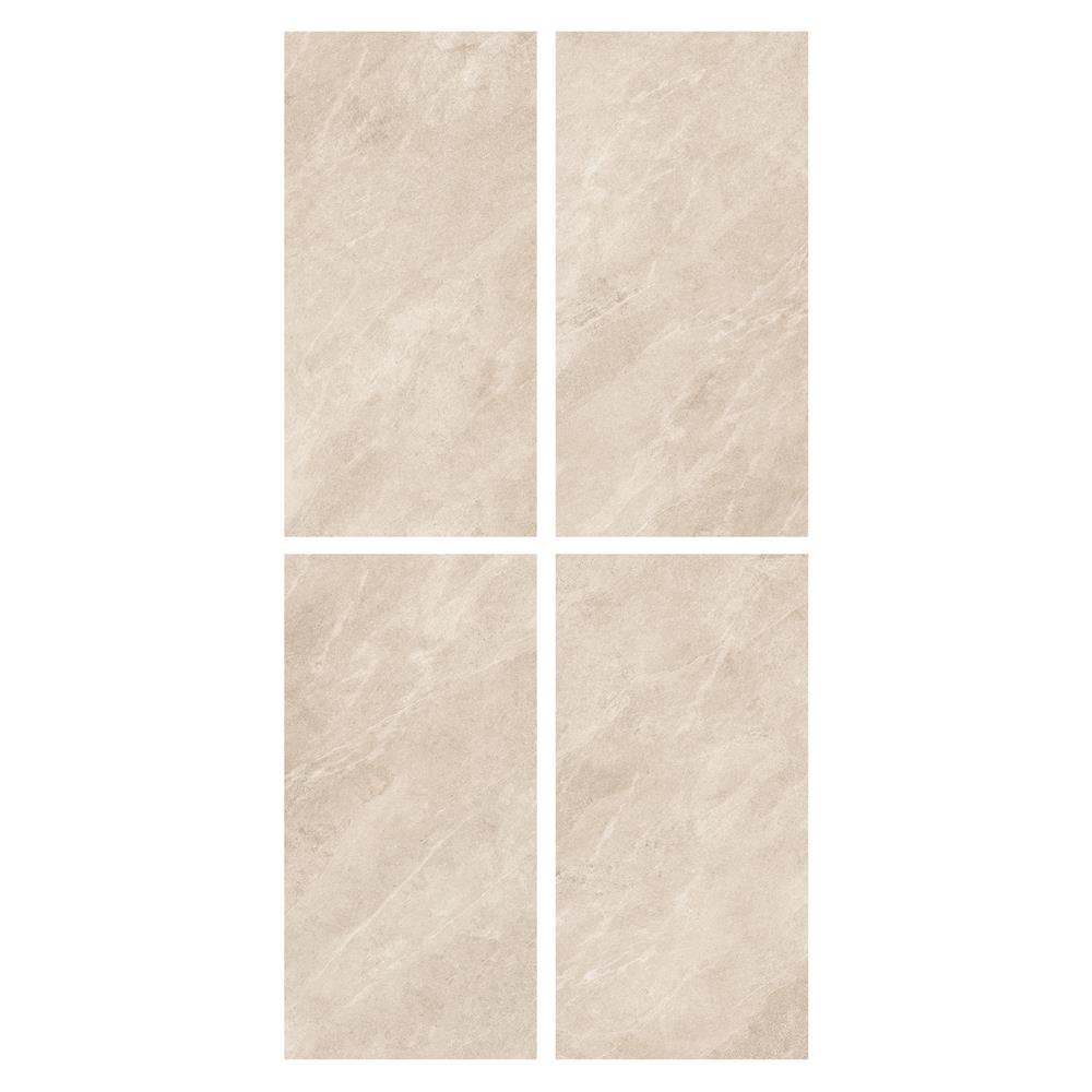 กระเบื้องพื้นพอร์ซเลน 60x120 ซม. COTTO เควสต้า เบจ PM 1.44 ตร.ม.