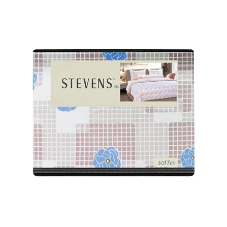 ชุดผ้าปูที่นอน 6 ฟุต (ชุด 6 ชิ้น) STEVENS SOFTEX AS11_4