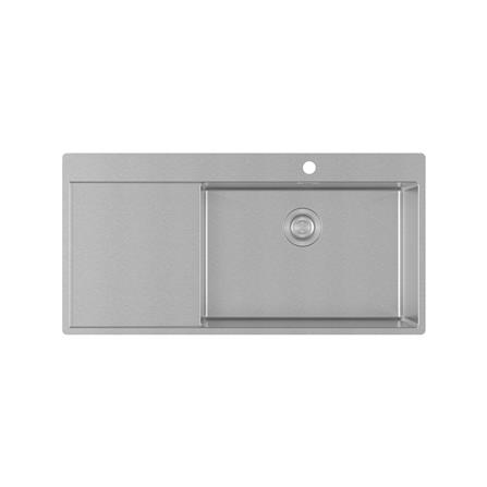 ซิงค์ฝัง 1 หลุม 1 ที่พัก FRANKE BXX211-10E LHD 100 ซม. สีเงิน_0