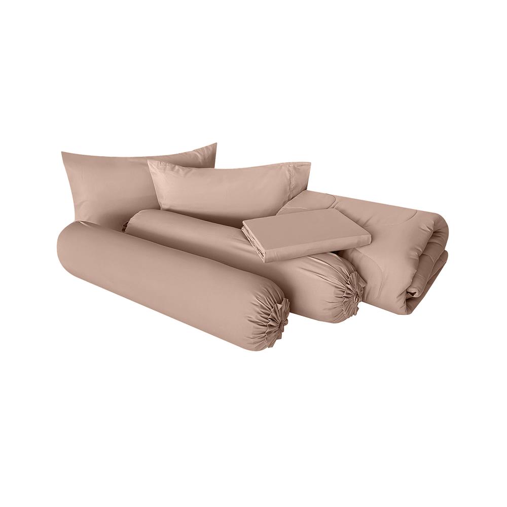 ชุดผ้าปูที่นอน 5 ฟุต (ชุด 6 ชิ้น) STEVENS SOFTEX ON16OS