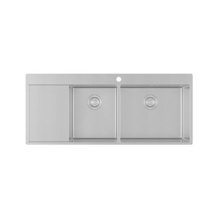 ซิงค์ฝัง 2 หลุม 1 ที่พัก FRANKE BXX221-10E LHD 120 ซม. สีเงิน_0