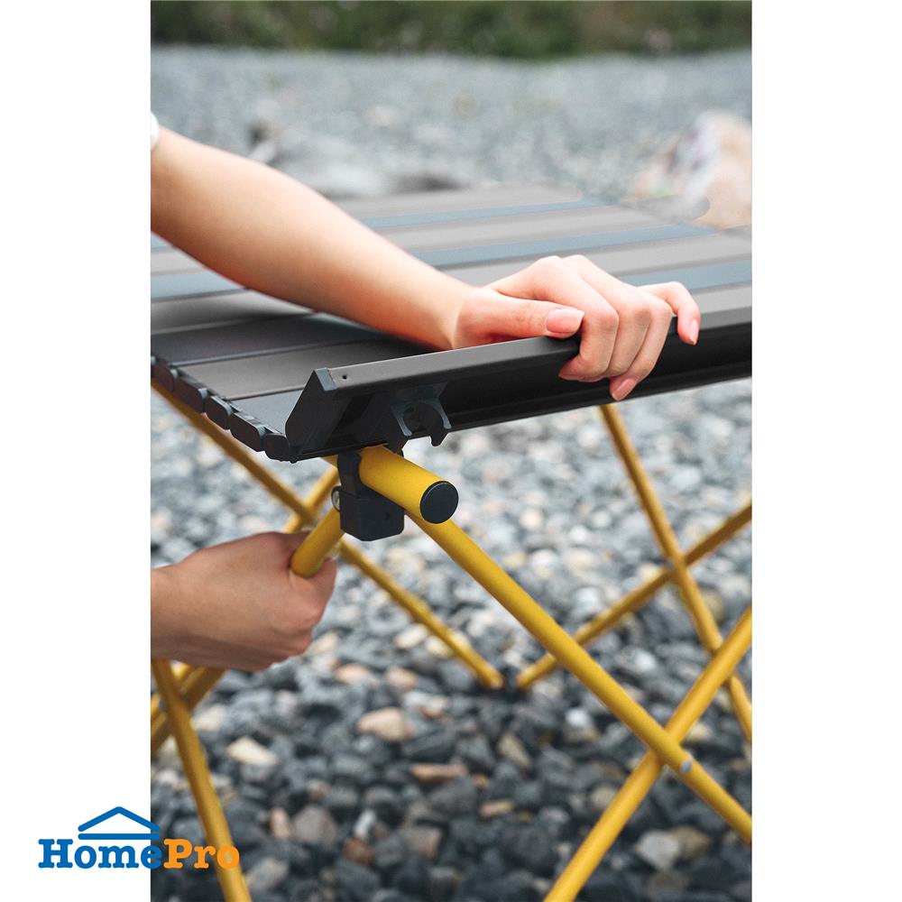 ชุดสนามแคมป์ปิ้ง 2 ที่นั่ง SPRING XPLOR สีดำ/เหลือง