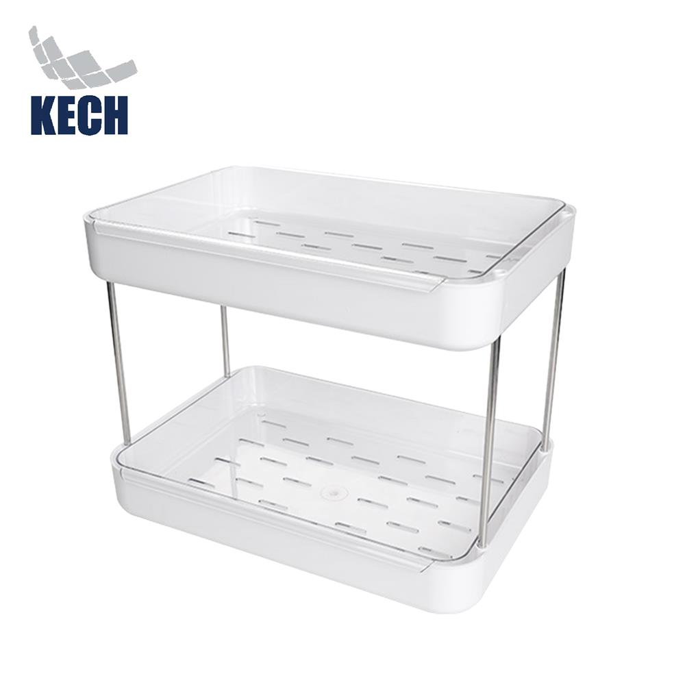 ชั้นวางของในครัว 2 ชั้นพร้อมถาดรองน้ำ KECH PURIFY