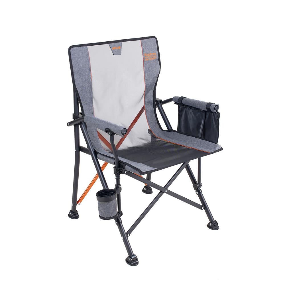 เก้าอี้แคมป์ปิ้ง SPRING XL XPLOR สีเทา