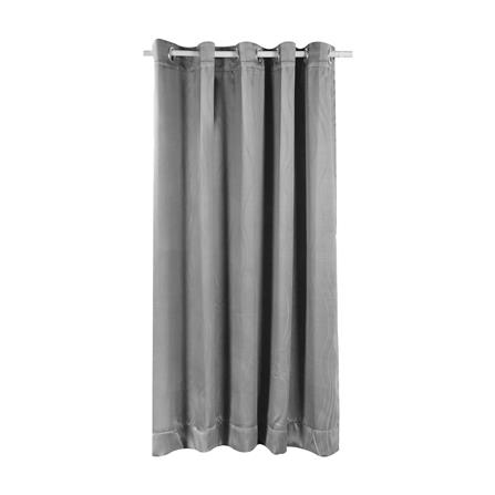 ผ้าม่าน EYELET HOME LIVING STYLE MEET UV 150X160 ซม. สีเทา_0