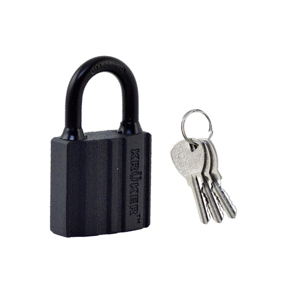 กุญแจ KRUKER KK-9399 50 มม. สีดำ