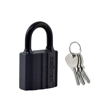 กุญแจ KRUKER KK-9399 50 มม. สีดำ_0