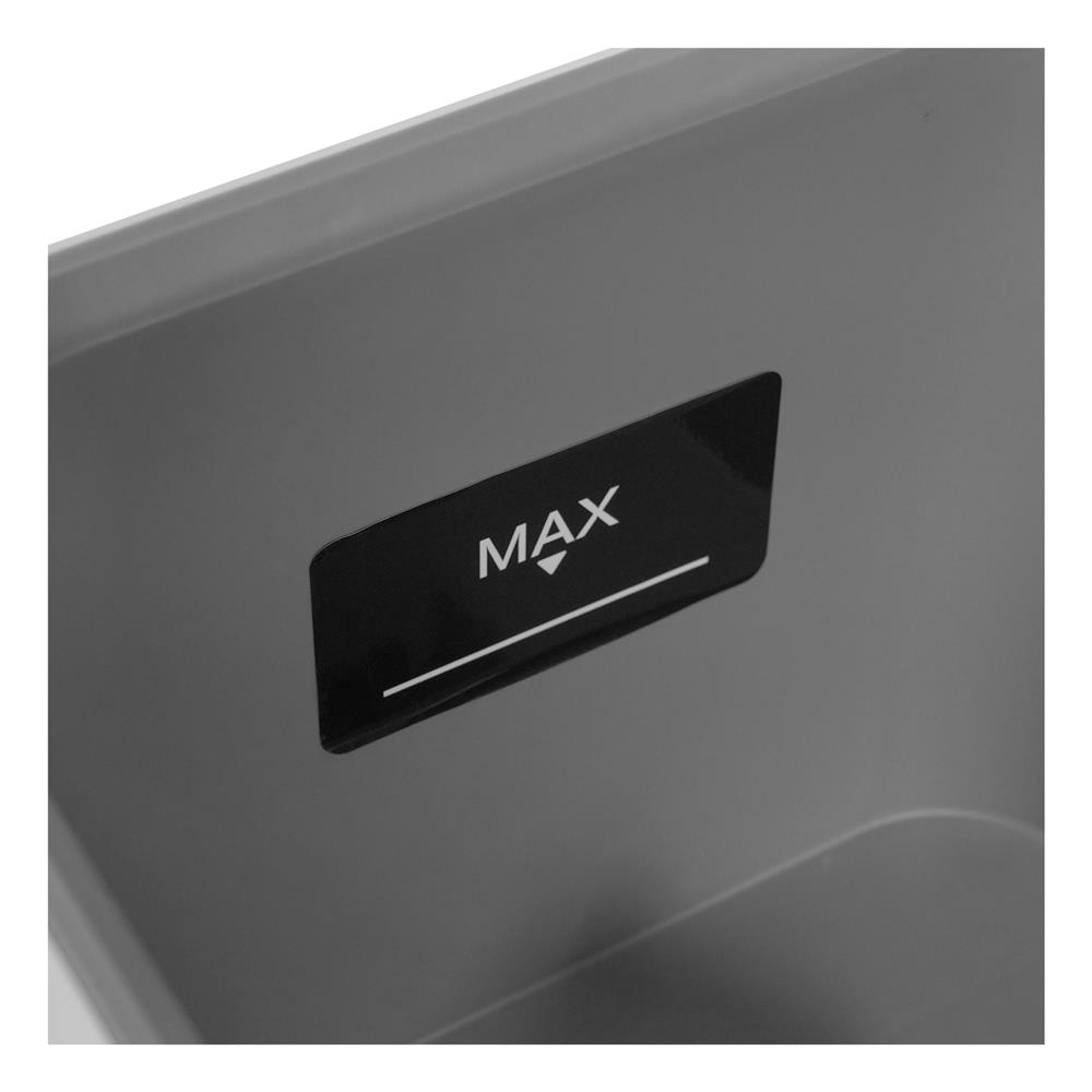 ชุดอุปกรณ์ถังปั่นพรีเมี่ยมพร้อมไม้ม็อบ ACCO A-NAMI สีเทา