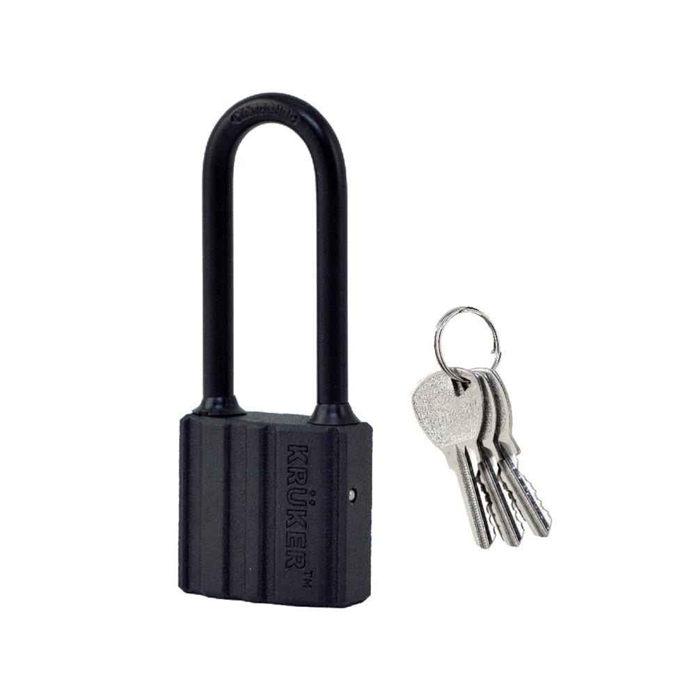 กุญแจ KRUKER KK-9561 38 มม. สีดำ