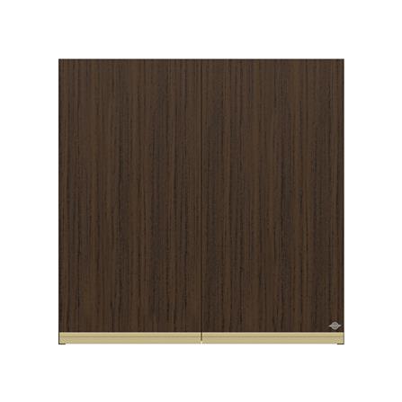 ตู้แขวนคู่ JUPITER JUVENTAS 80x80 ซม. สี DARK TEAK_0