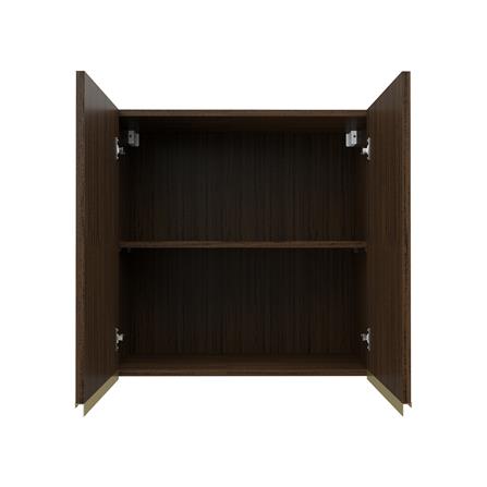 ตู้แขวนคู่ JUPITER JUVENTAS 80x80 ซม. สี DARK TEAK_2