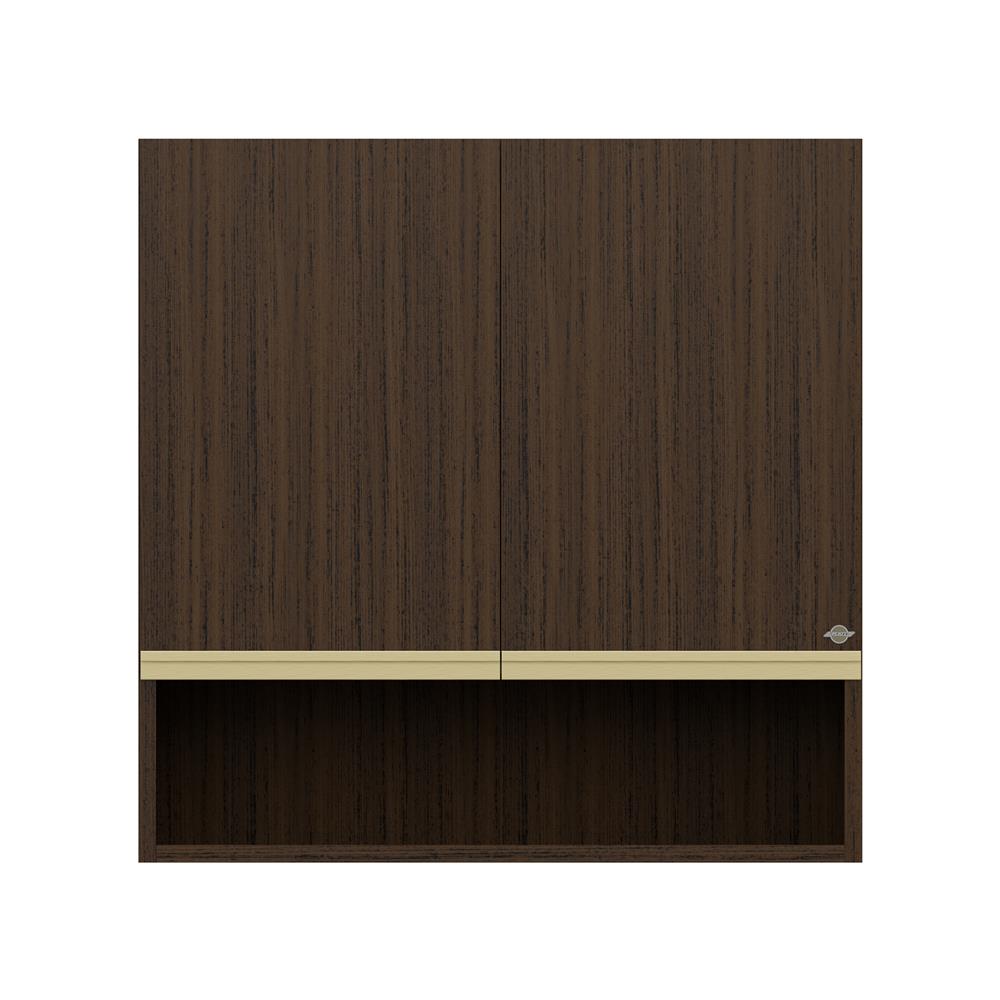 ตู้แขวนคู่ D2 JUPITER JUVENTAS 80x80 ซม. สี DARK TEAK