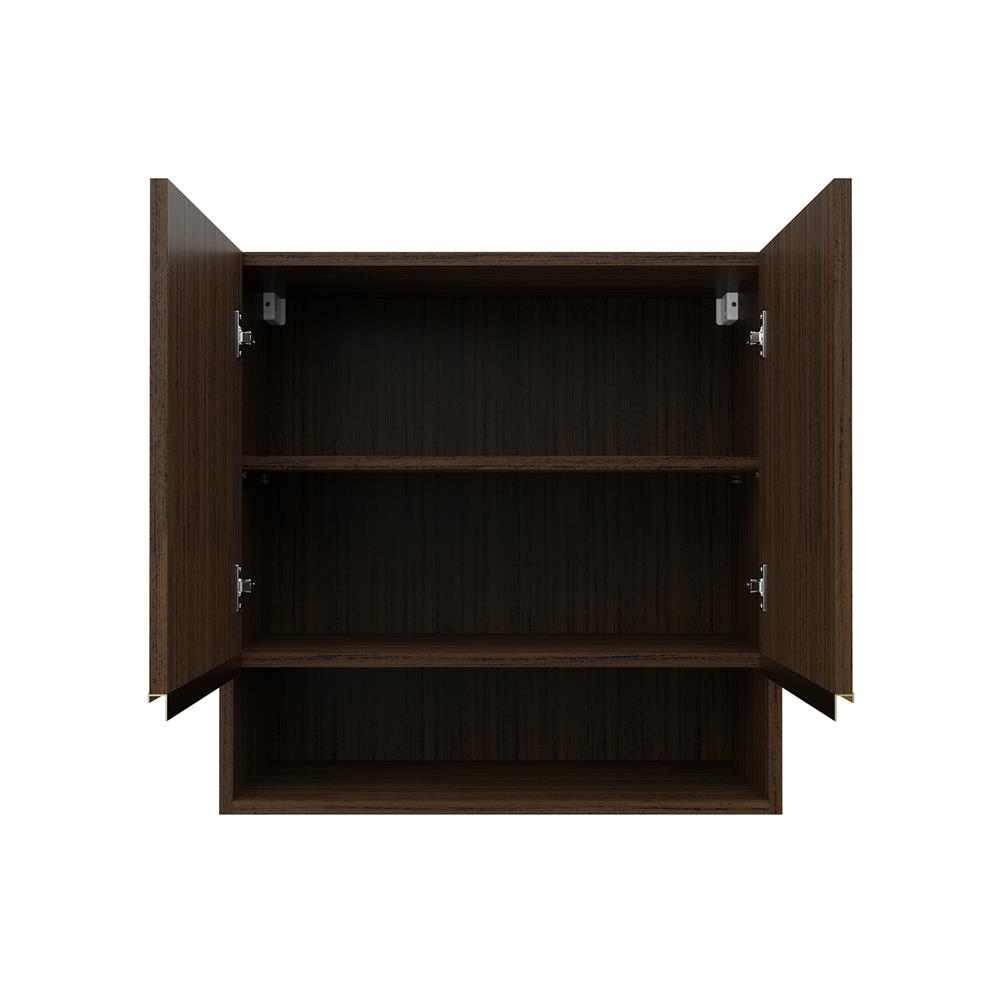 ตู้แขวนคู่ D2 JUPITER JUVENTAS 80x80 ซม. สี DARK TEAK