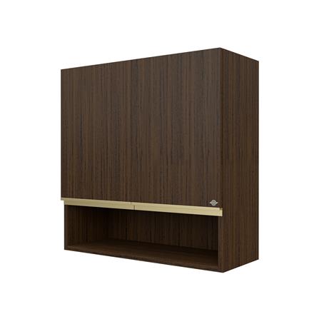 ตู้แขวนคู่ D2 JUPITER JUVENTAS 80x80 ซม. สี DARK TEAK_1