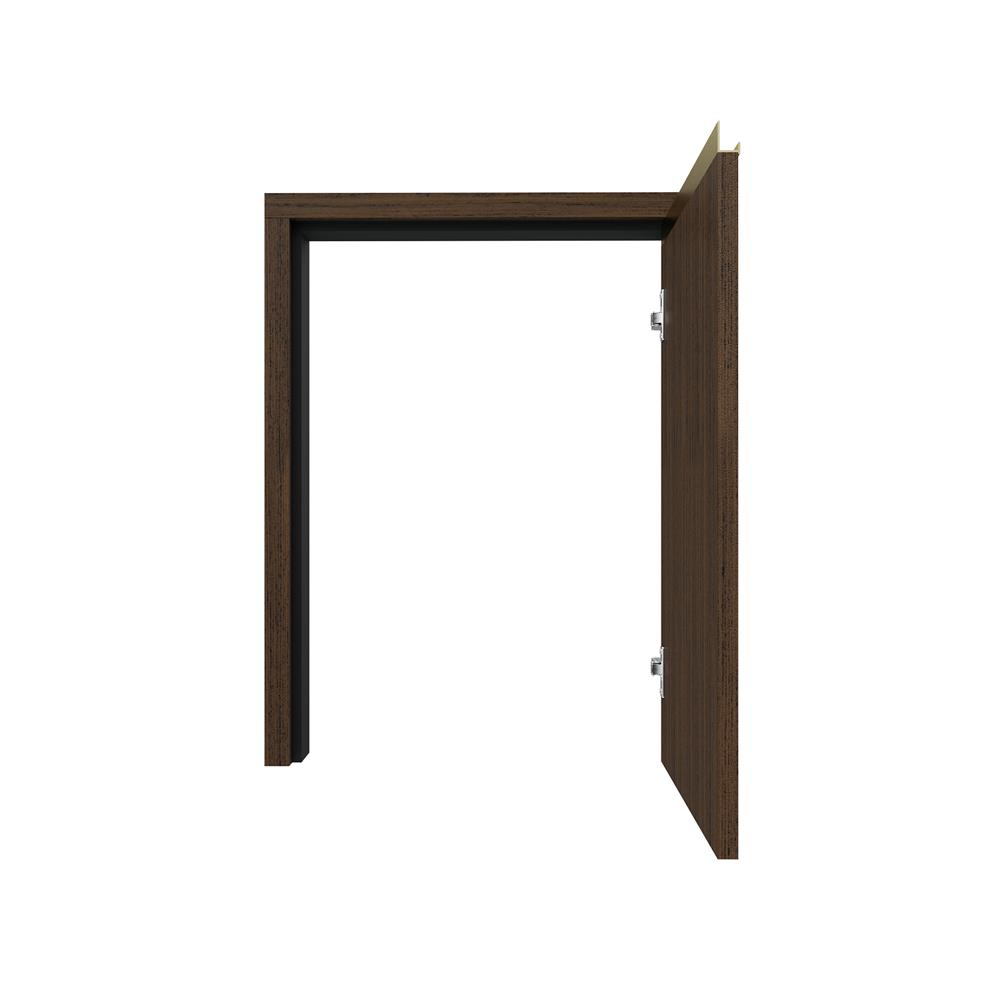 บานถังแก๊สเรียบ JUPITER JUVENTAS 57x74 ซม. สี DARK TEAK