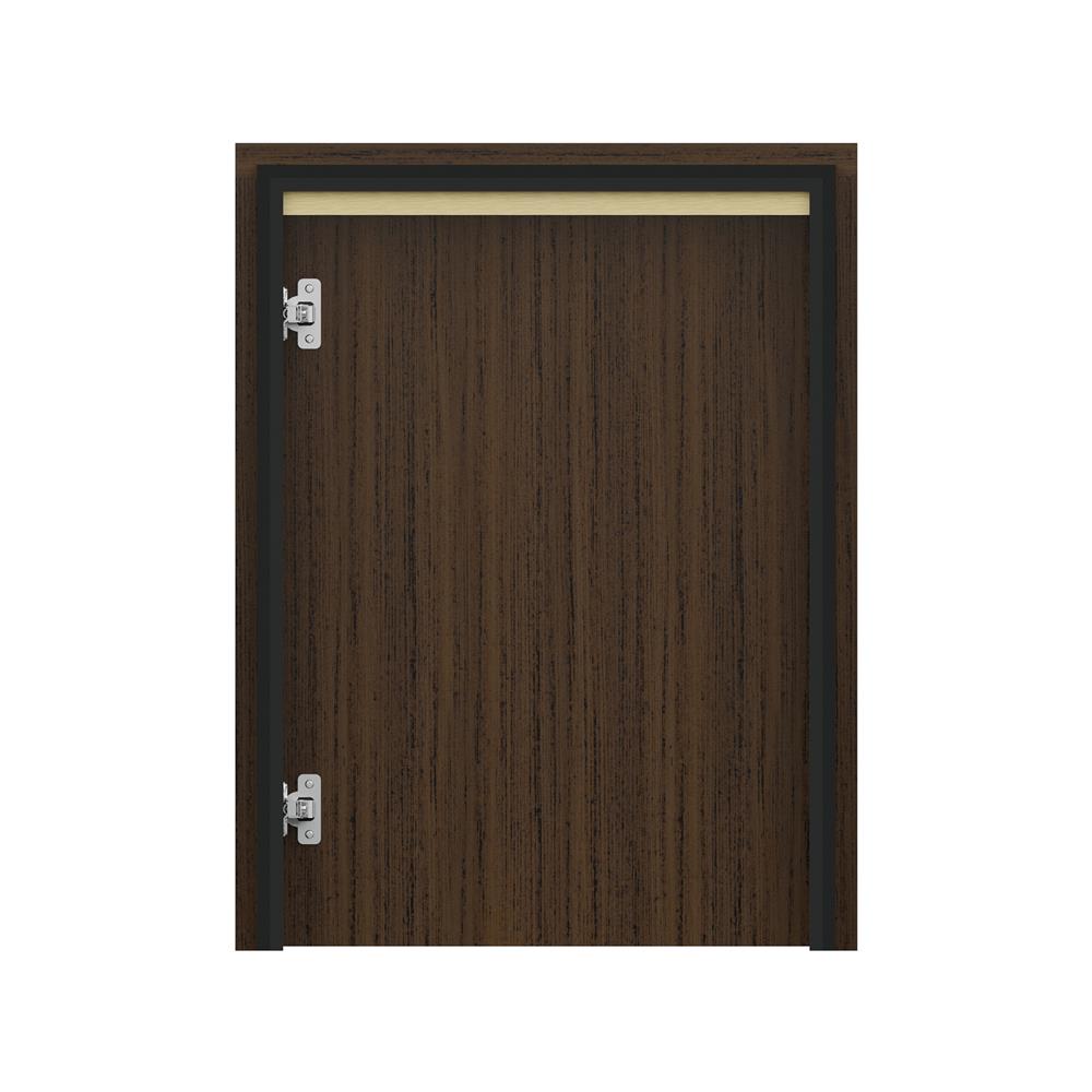 บานถังแก๊สเรียบ JUPITER JUVENTAS 57x74 ซม. สี DARK TEAK