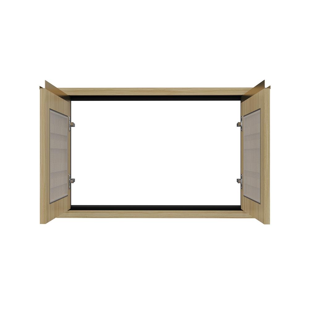 บานใต้เตาระแนง JUPITER JUVENTAS 87x57 ซม. สี WOODS