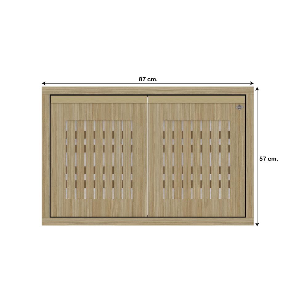 บานใต้เตาระแนง JUPITER JUVENTAS 87x57 ซม. สี WOODS