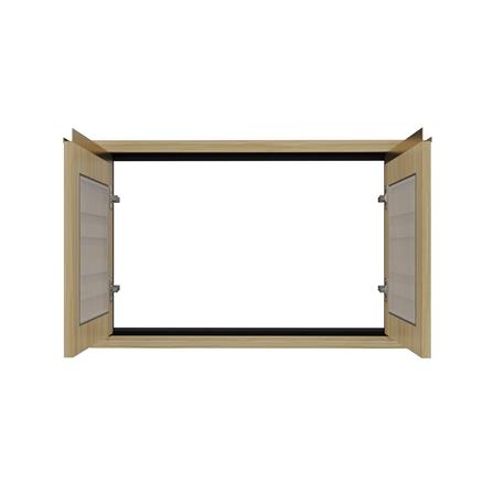 บานใต้เตาระแนง JUPITER JUVENTAS 87x57 ซม. สี WOODS_1