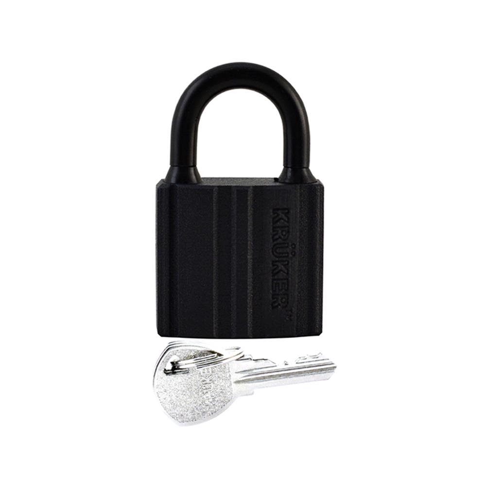 กุญแจ KRUKER KK-9398 38 มม. สีดำ
