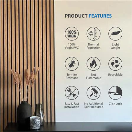 แผ่นผนัง PVC INOVAR FLOOR WPG870A 14.7x1.9x240 ซม. สี ENGLISH WALNUT_3