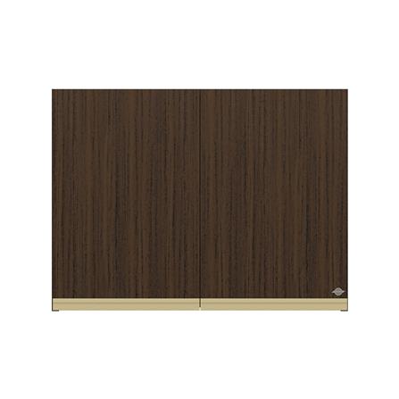 ตู้แขวนคู่ JUPITER JUVENTAS 80x60 ซม. สี DARK TEAK_0