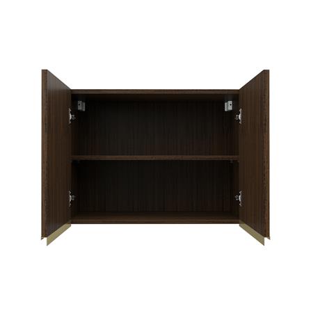ตู้แขวนคู่ JUPITER JUVENTAS 80x60 ซม. สี DARK TEAK_2