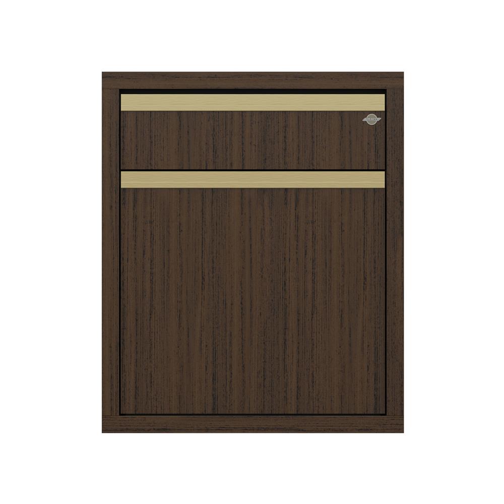 ตู้ลิ้นชัก JUPITER JUVENTAS 57x67 ซม. สี DARK TEAK