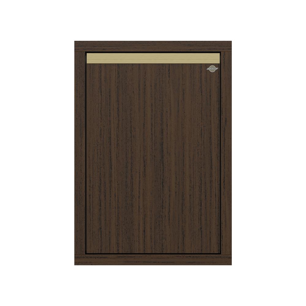 บานซิงค์เดี่ยวเรียบ JUPITER JUVENTAS 47x67 ซม. สี DARK TEAK