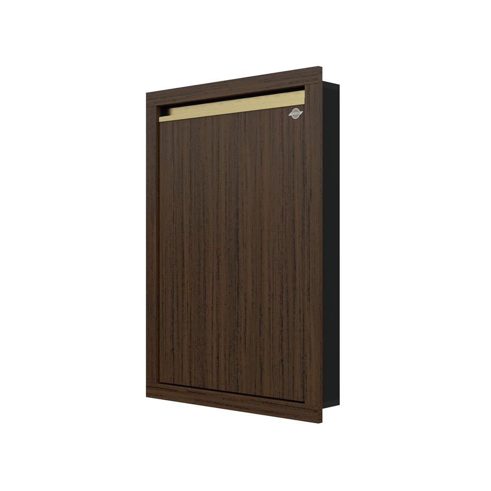 บานซิงค์เดี่ยวเรียบ JUPITER JUVENTAS 47x67 ซม. สี DARK TEAK