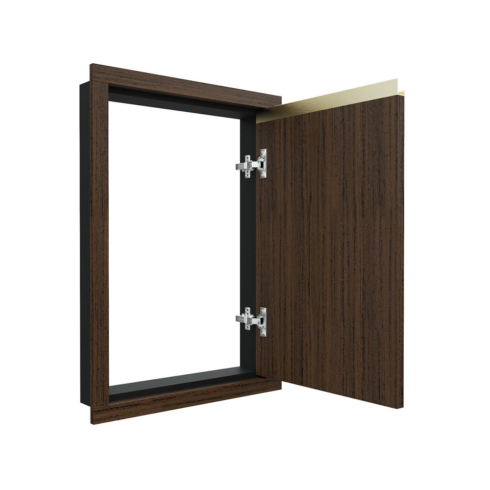 บานซิงค์เดี่ยวเรียบ JUPITER JUVENTAS 47x67 ซม. สี DARK TEAK