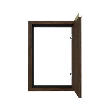 บานซิงค์เดี่ยวเรียบ JUPITER JUVENTAS 47x67 ซม. สี DARK TEAK_2