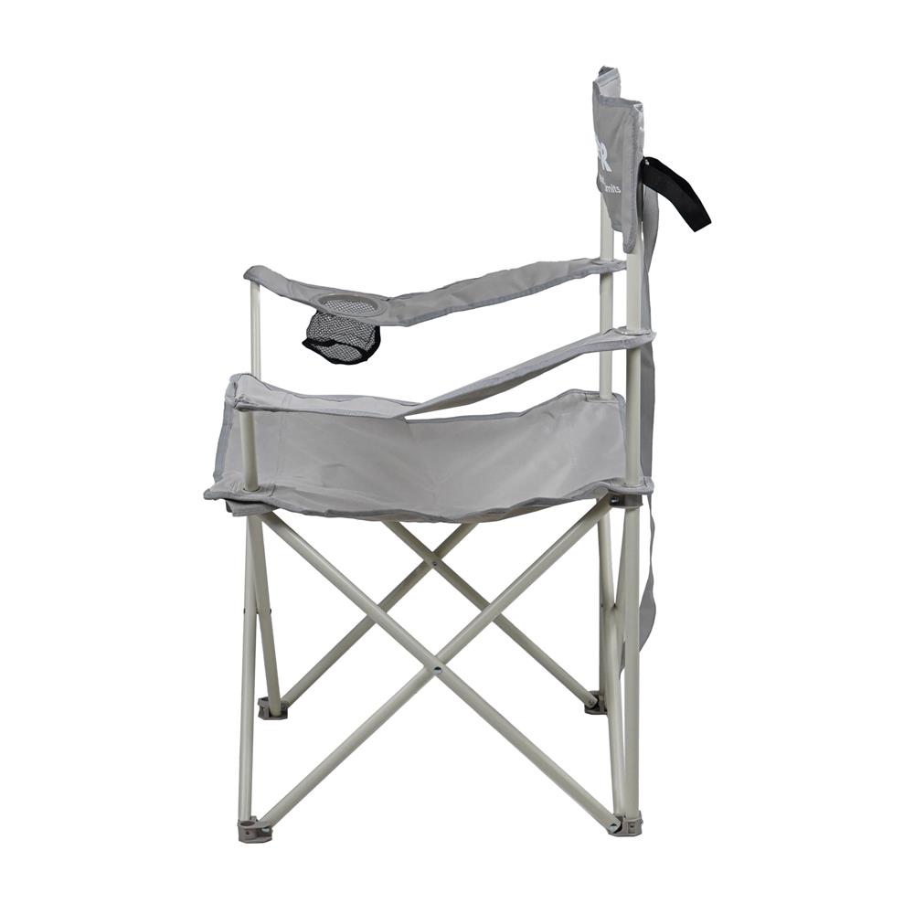 เก้าอี้แคมป์ปิ้ง SPRING XPLOR ไซซ์ L สีเทา