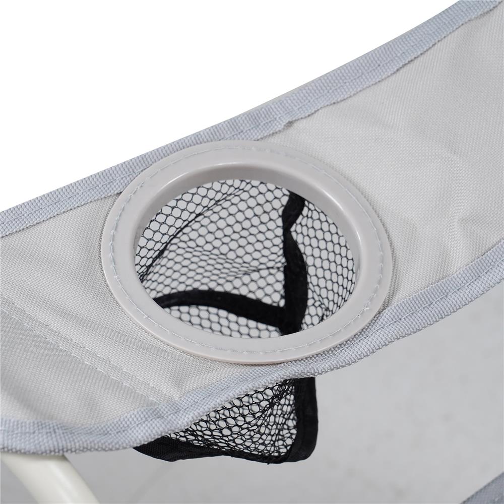 เก้าอี้แคมป์ปิ้ง SPRING XPLOR ไซซ์ L สีเทา