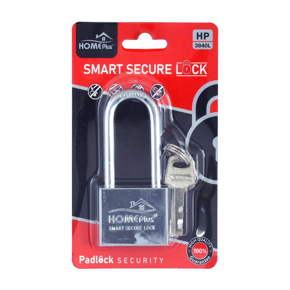 กุญแจลูกปืน HOME PLUS 975-0 38 มม. สีโครม